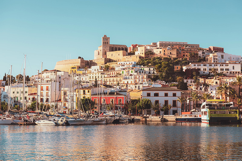 Ibiza - Old Town port