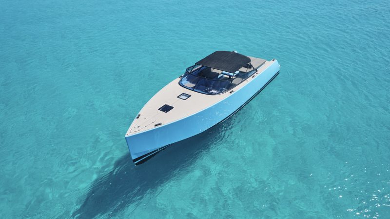 Van Dutch BLUE STEEL speedboat