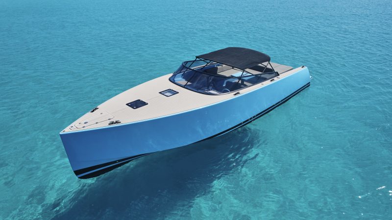 Van Dutch BLUE STEEL speedboat